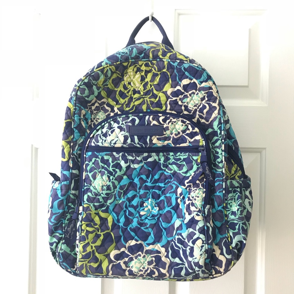 VERA BRADLEY CORAL FLORAL BACKPACK/LUNCHBOX DUO 💜